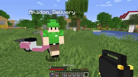 Escaping Zombies with a Secret Tunnel in Minecraft