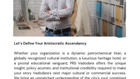 Vadodara’s TOP PR Agency