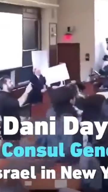 Harvard law students walked out in protest as an Israeli Dani Dayan began his presentation
