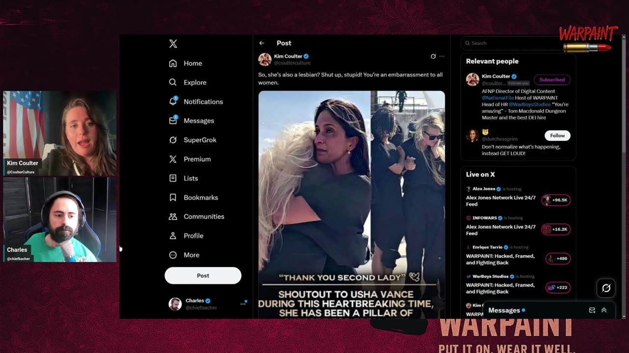 WARPAINT: Hacked, Framed, and Fighting Back