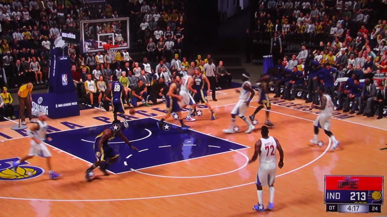 NBA2K: Indiana Pacers vs Los Angeles Clippers (Overtime-Buzzer Beater)