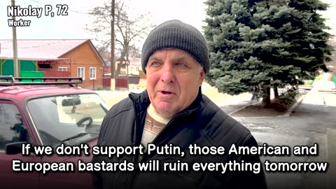 Rural Russians, why do you support Putin if you live poorly?