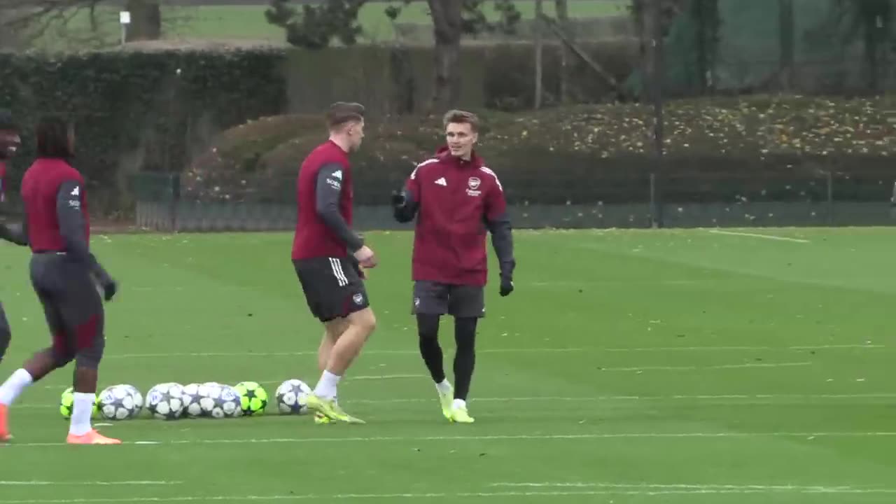 Rice MISSING, Odegaard and Gyokeres FIT as Arsenal train