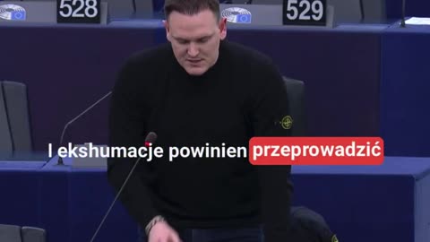 Tomasz Froelich (AfD): Wołyń exhumations must take place unconditionally