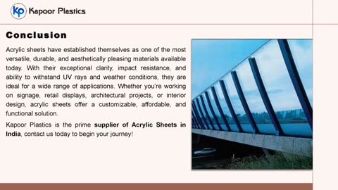 Acrylic Sheets: The Versatile and Durable Material for Modern Applications