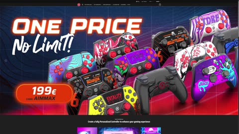 AIm Controllers Advert for Rumble Creator Programme