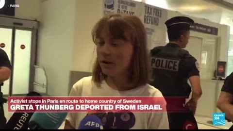Greta: “People were not treated well in Israel.”
