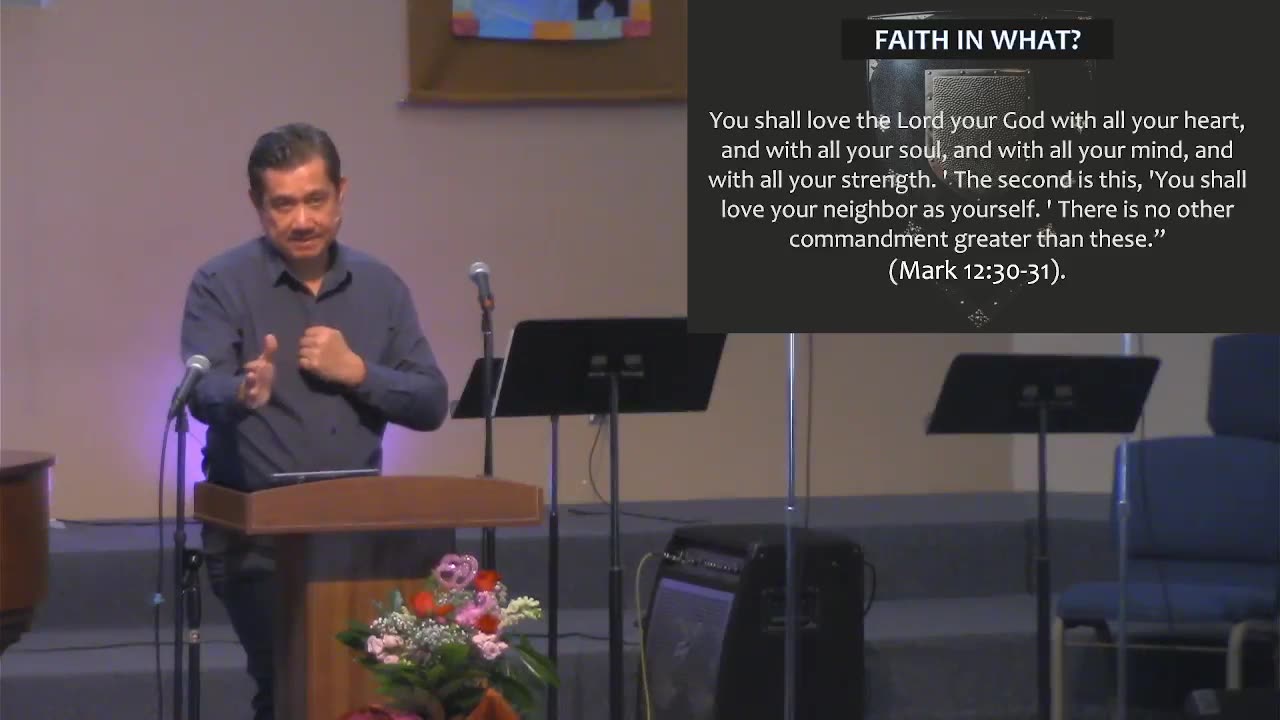 ACF: "THE SHIELD OF FAITH" EPH. 6:10-16 WITH PASTOR ( JONATHAN DIGNADICE) 2-16-2025