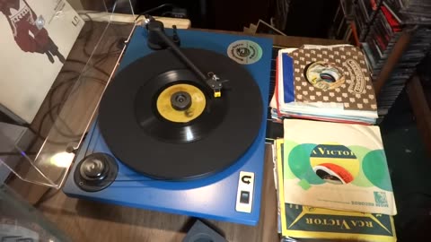 vinyl children's single: Andy and the Lion (1973)