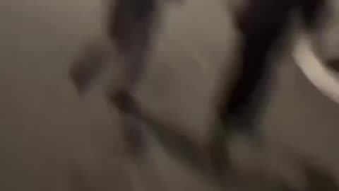 People seen fleeing Valley Fair Mall in Santa Clara, California after shots were fired