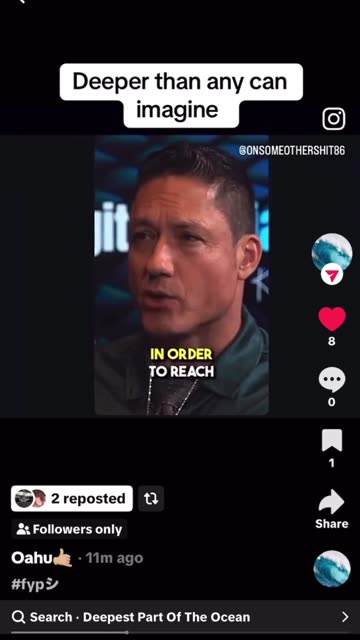 Deeper than anyone can imagine