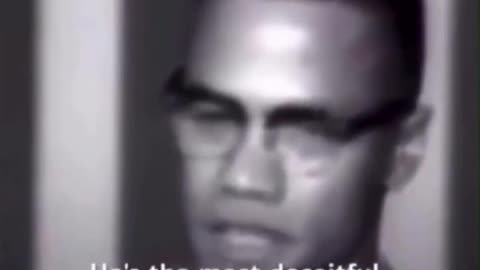 Politics - 2025 Malcolm X Speech Never Trust The White Liberal They Are The Devil Facts