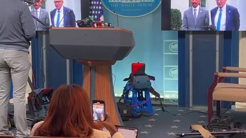 White House Trolls Press and Hakeem Jeffries by Playing Sombrero Meme in Briefing Room