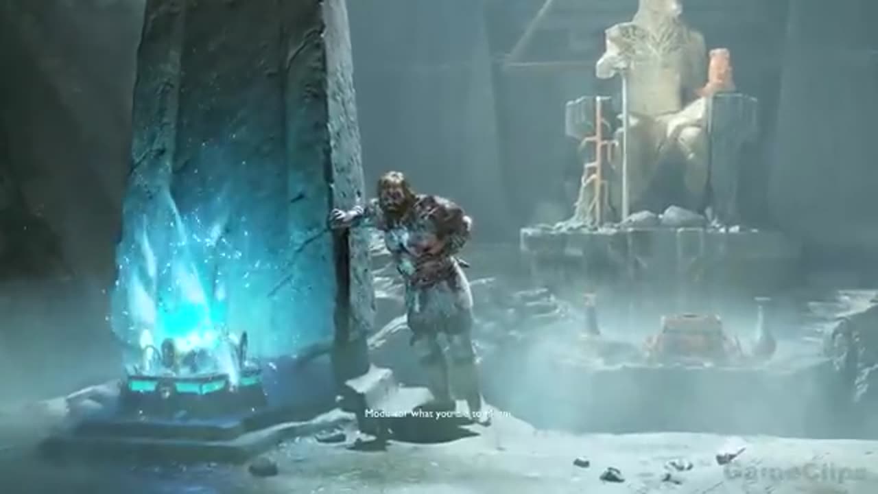 Kratos Vs Thor Son Fight Scene 4K ULTR