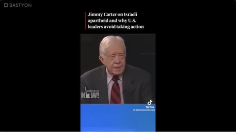 Carter 17 Yrs. Ago On Israeli Apartheid
