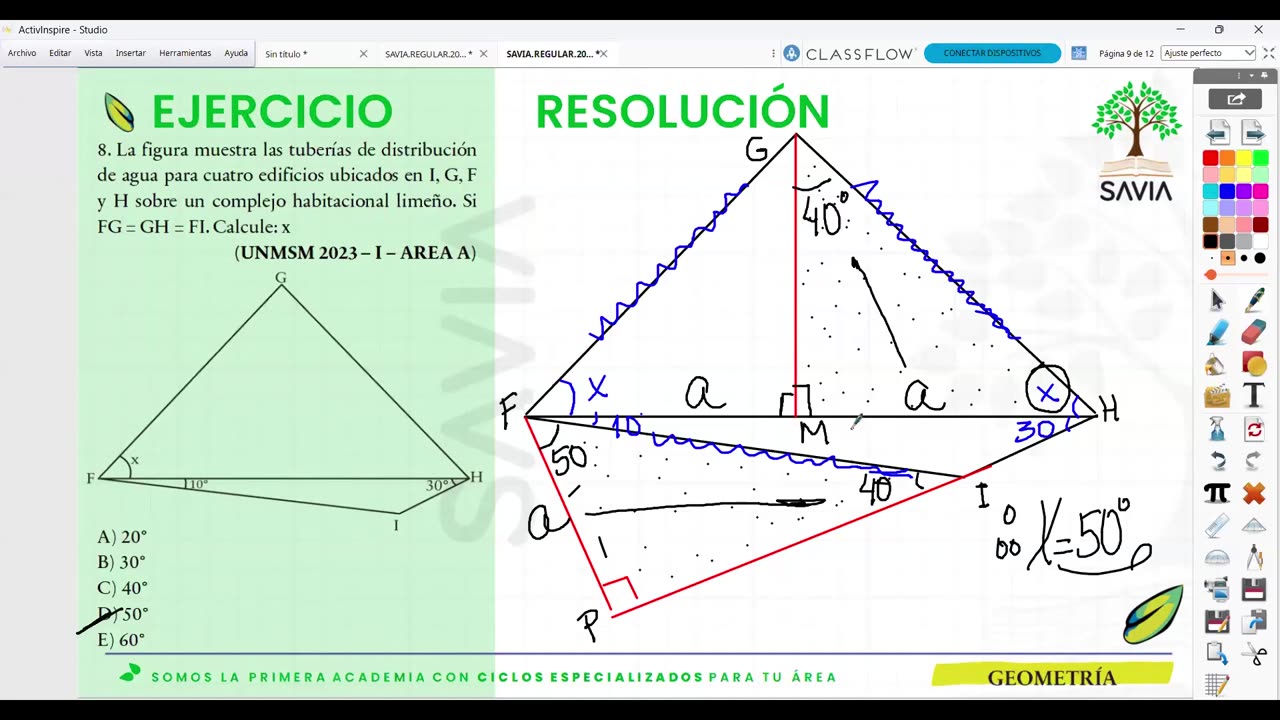 SAVIA REGULAR 2025 | Semana 03 | Geometría