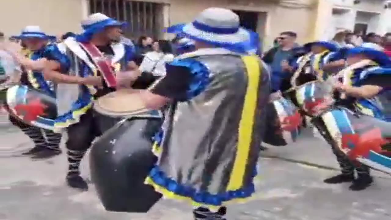 Comparsa EURUDOMBE desde Málaga, España (15/02/2025)