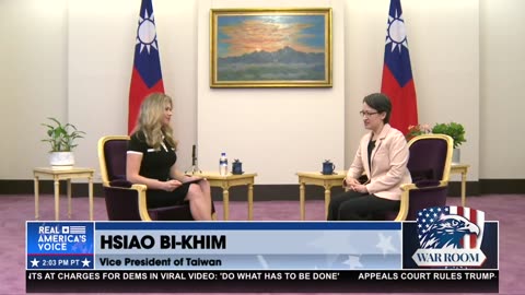NATALIE WINTERS INTERVIEWS TAIWAN’S VICE PRESIDENT