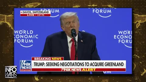 BREAKING: President Trump Announces At The World Economic Forum, "People Will Soon Be Prosecuted"