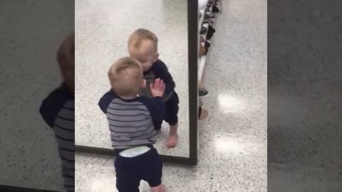 Funny babies doing silly things