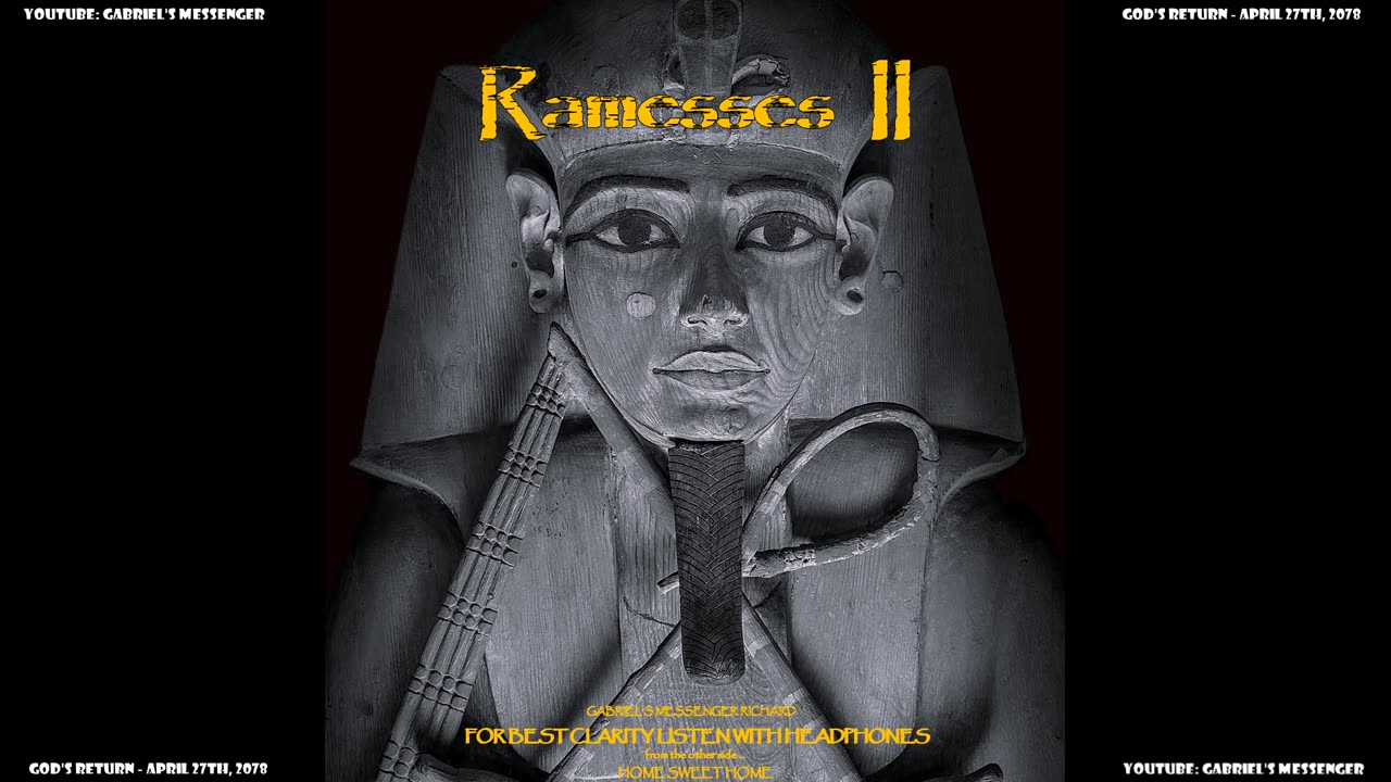 EVP Egyptian Pharaoh Ramesses II (The Great) Stating Their Name - Afterlife Spirit Communication