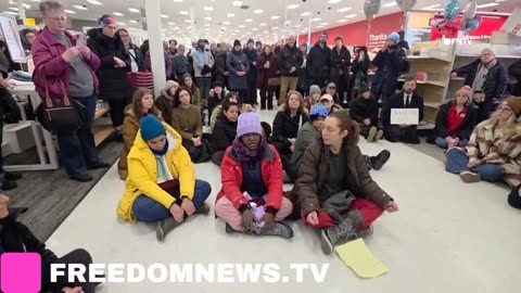 Breaking: Anti-ICE Protesters and clergy are OCCUPYING a Target Store in St. Paul