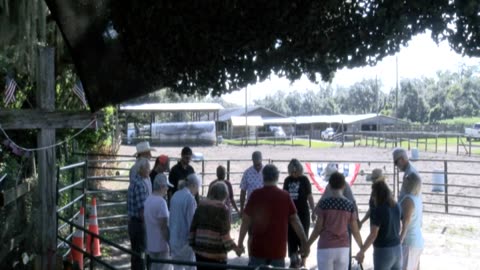 Skipper Calder & Cowboy-up Ministry bring horse training with a message at 11am.
