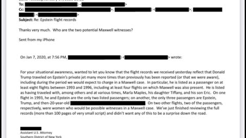 New Epstein files reveal Trump on the Lolita Express more than reported