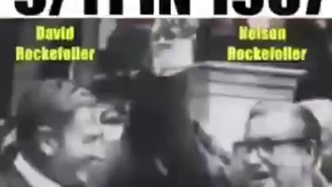 Rockefeller gloats about 9 11 in 1967...