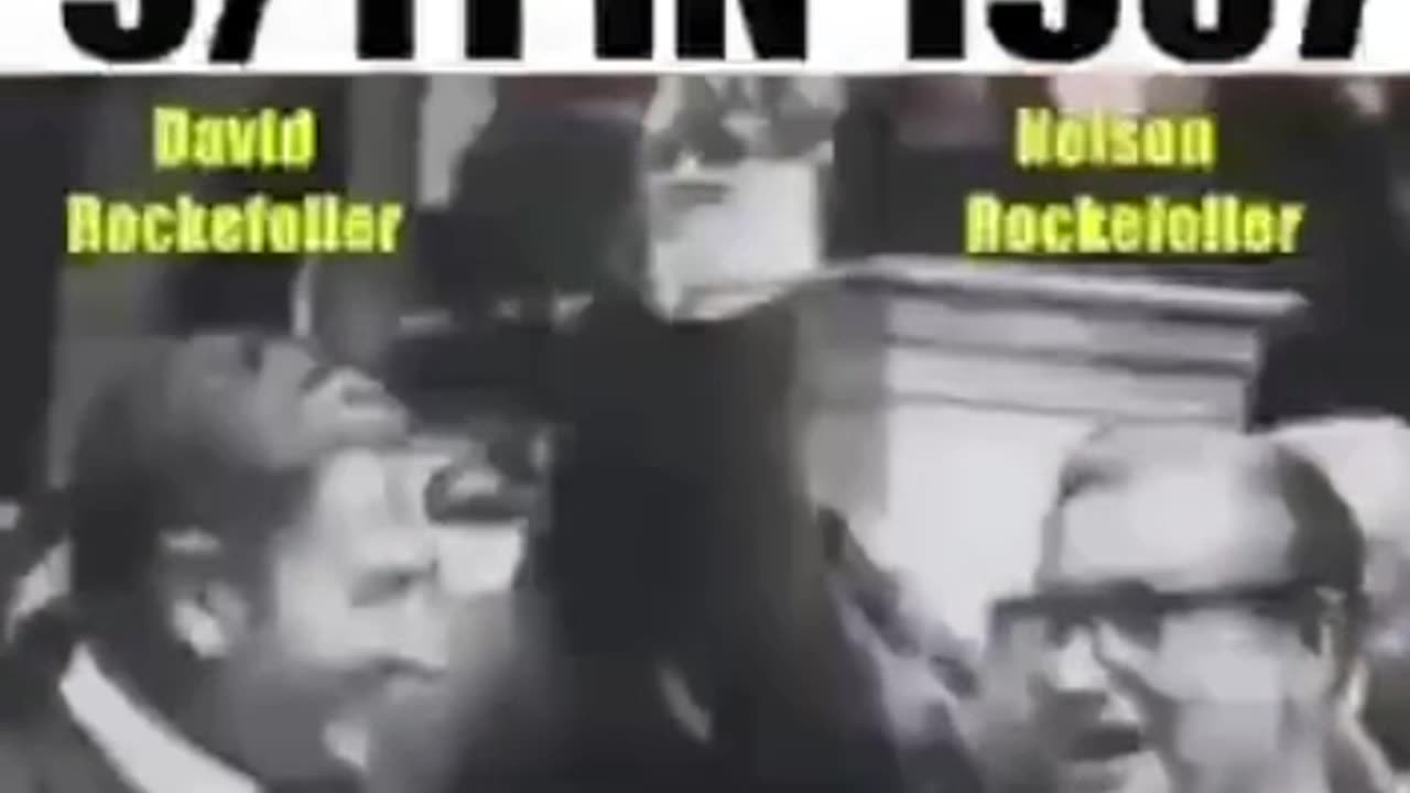 Rockefeller gloats about 9 11 in 1967...