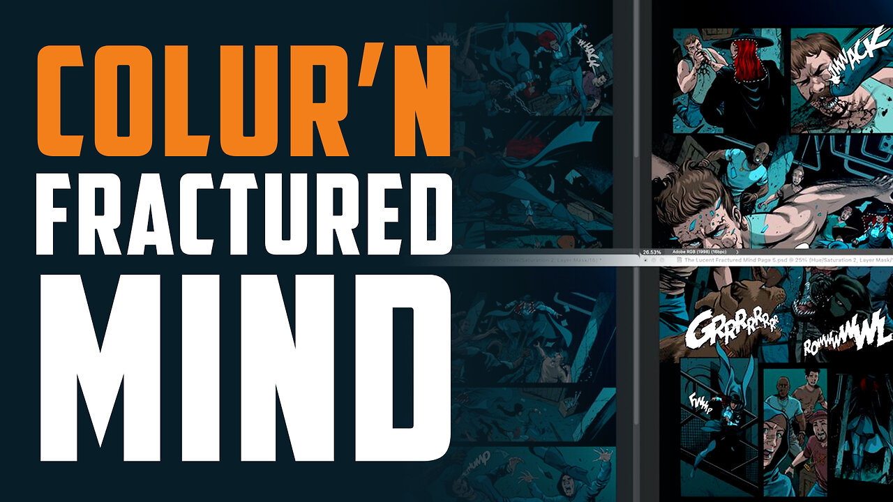 Colouring multiple comic pages at once!