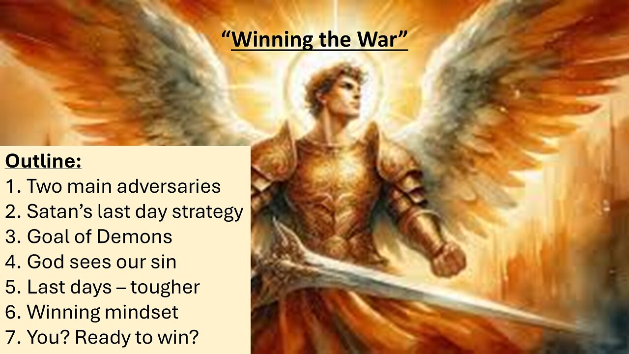 "Winning the War"