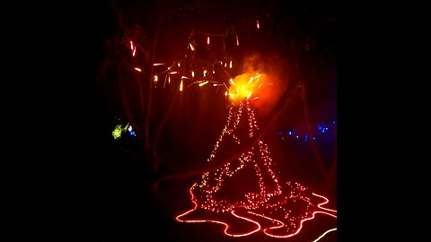 Holiday Lights at Mendocino Botanical Gardens in Fort Bragg California, December 5th, 2025.