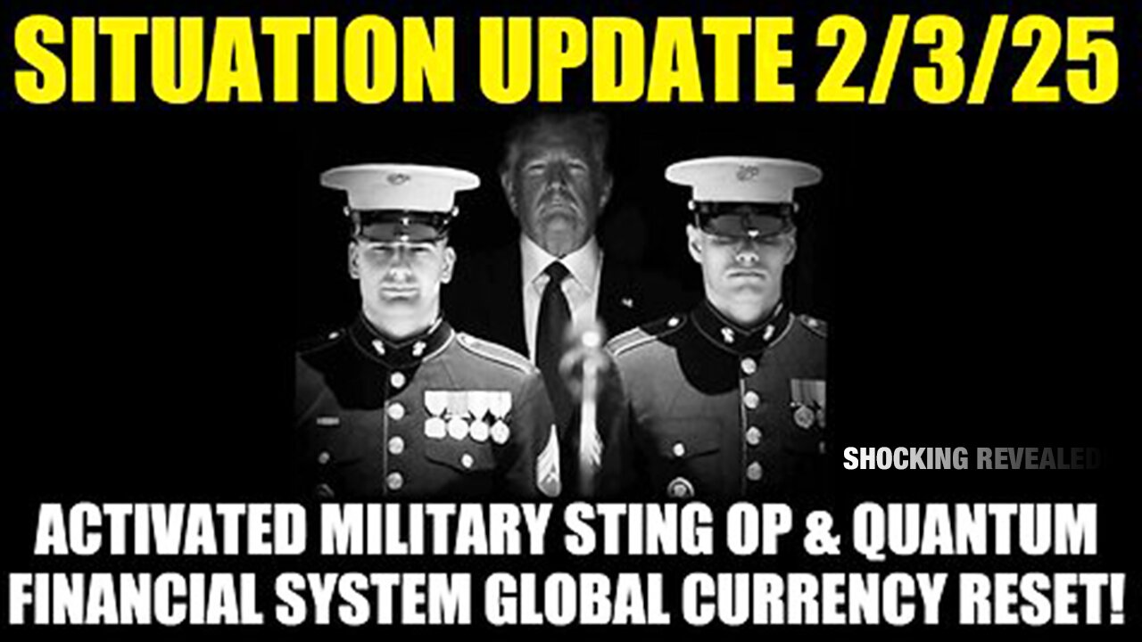 SHOCKING REVEALED! Activated Military Sting Op & QFS Global Currency Reset!