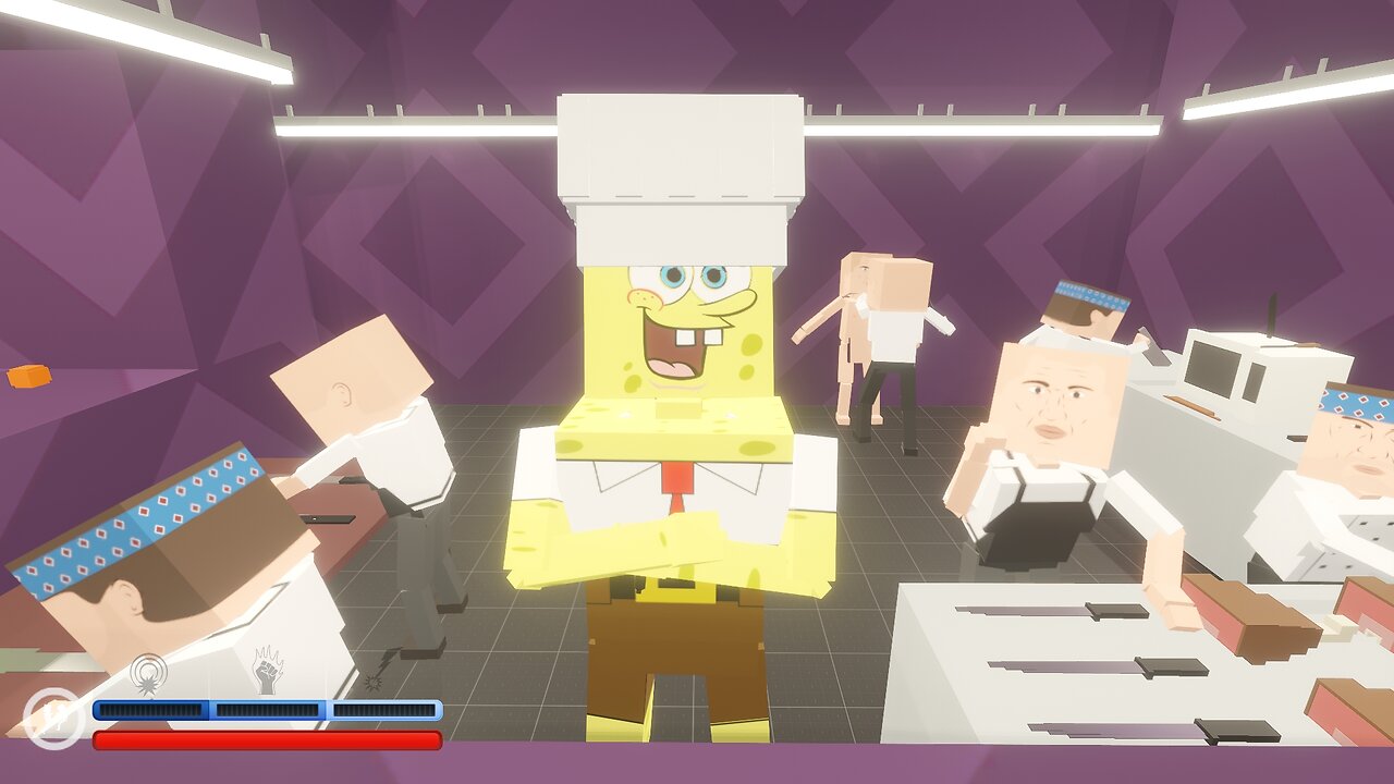 Playing Paint The Town Red Steam Workshop level maps - (No Commentary).