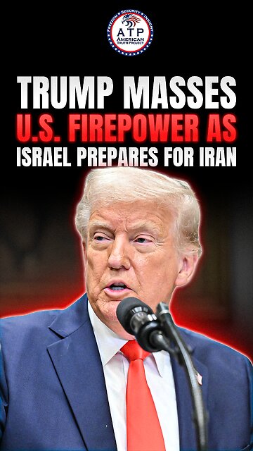 WAR DRUMS POUND: Trump Masses U.S. Firepower as Israel Braces; Iran Crackdown Reports