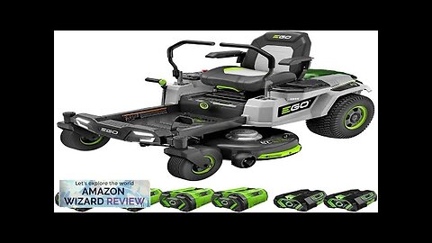 EGO POWER+ ZT4204L 56-Volt 42-Inch Z6 Zero Turn Riding Mower 4 x Review