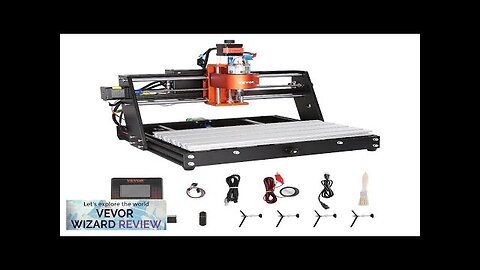 VEVOR CNC Router Machine 60W 3 Axis GRBL Control Wood Engraving Carving Review