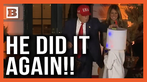 HE DID IT AGAIN! Trump Recreates Viral Halloween Moment