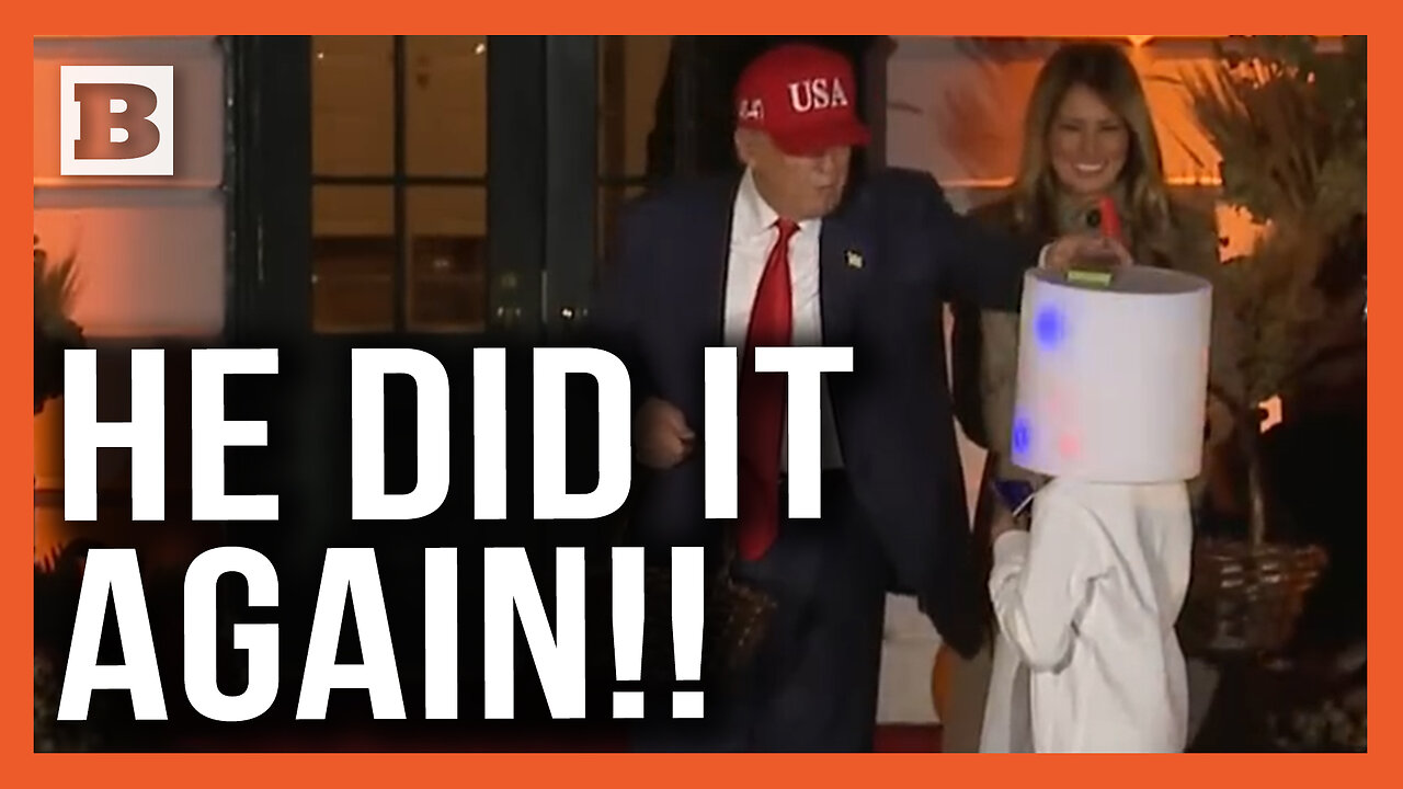 HE DID IT AGAIN! Trump Recreates Viral Halloween Moment