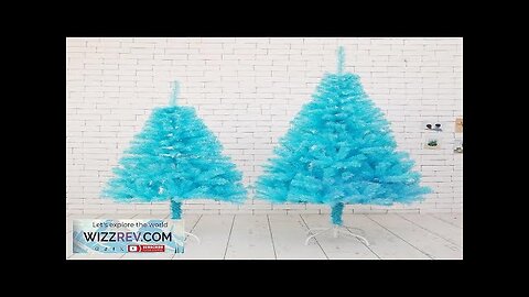 Large Artificial Christmas Tree 180cm / 150cm Green Pink Blue White Xmas Review