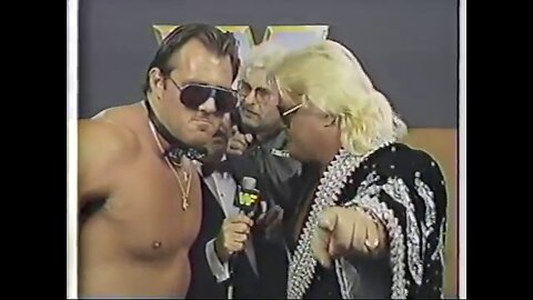 Wrestling (Classic Part 2)-Brutus beefcake loses championship & interview with Brutus beefcake