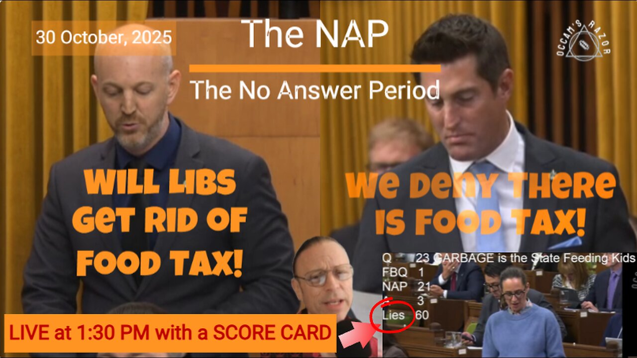 Question Period - October 30, 2025 - The NAP