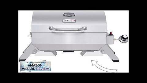 Royal Gourmet GT1001 Stainless Steel Portable Grill 10000 BTU BBQ Tabletop Gas Review