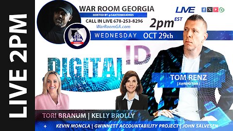 WAR ROOM GA - LIVE ft Holly Terie, John Salvesen, Kelly Brolly