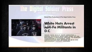 Real Raw News – White Hats Detain Anti - FA Militants In DC.