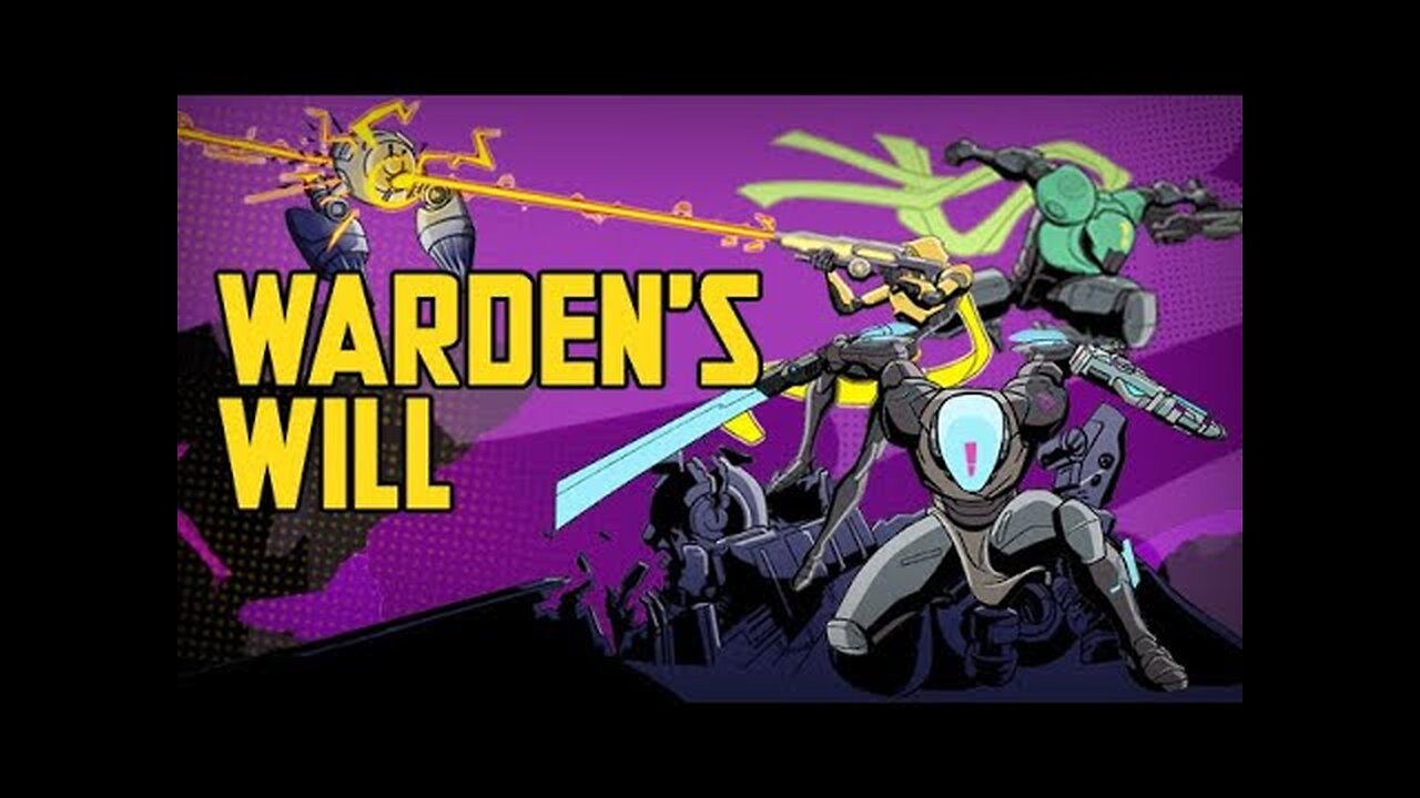WARDENS WILL GAMEPLAY PICK YOUR WARDEN 👨🏻‍🦰🧑🏻🧒🏻👨🏻 & GO TO BATTLE TAKING OUT ROBOTS WITH GUNS 🔫