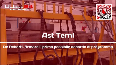 Ast Terni De Rebotti, firmare il prima possibile accordo di programma