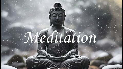 Winter Meditation Soundscape | Deep Relaxation, Stress Relief & Peaceful Sleep