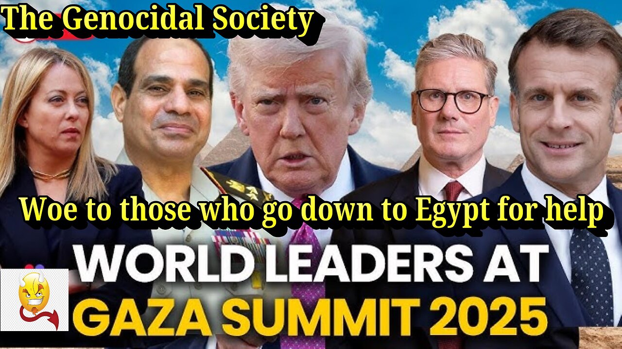 Edomite + Ishmaelite 'World Leaders' Complicit in The Genocide of Ethiopian Christians Met in Egypt